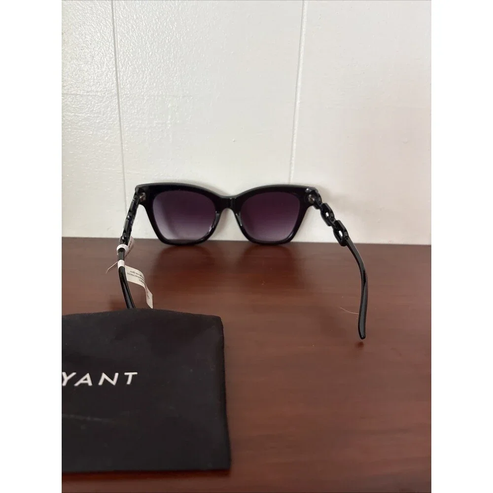 Lane Bryant Black Oversized Sunglasses NWT